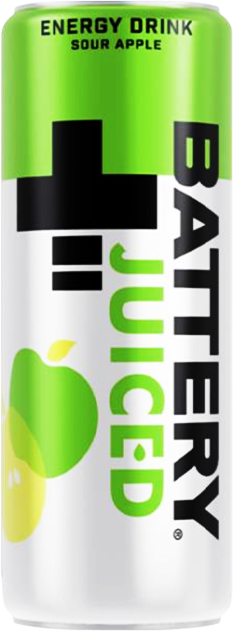 BATTERY Energy Drink — Sour Apple